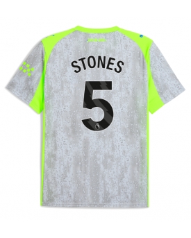 Billige Fotballdrakt Manchester City John Stones #5 Replika Tredjedrakt 2025-26 Kortermet Billige Fotballdrakt Manchester City John Stones #5 Replika Tredjedrakt 2025-26 Kortermet